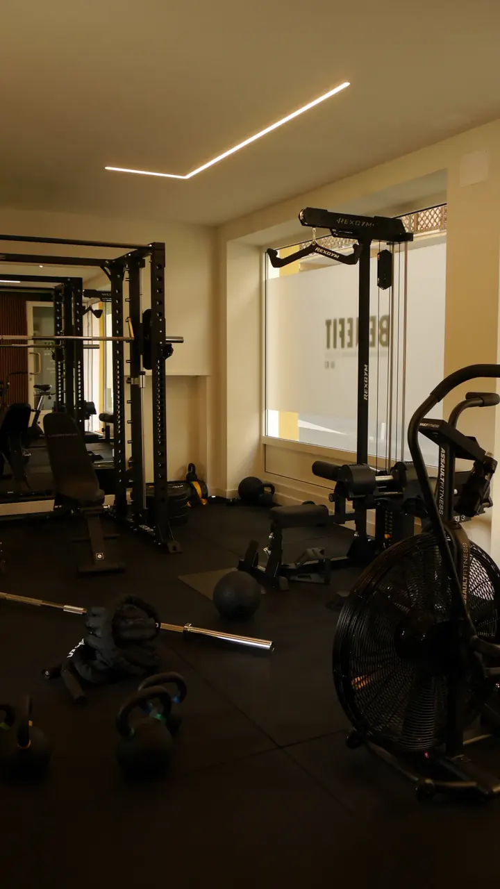 Sala attrezzi di Benefit Personal Training Studio a Verzuolo